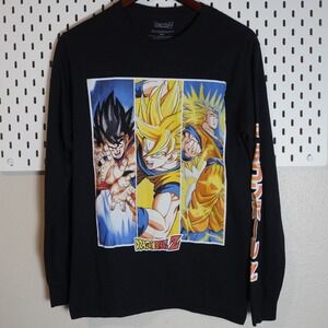 Dragon Ball Z Goku Super Saiyan Anime Long Sleeve Graphic T-Shirt‎